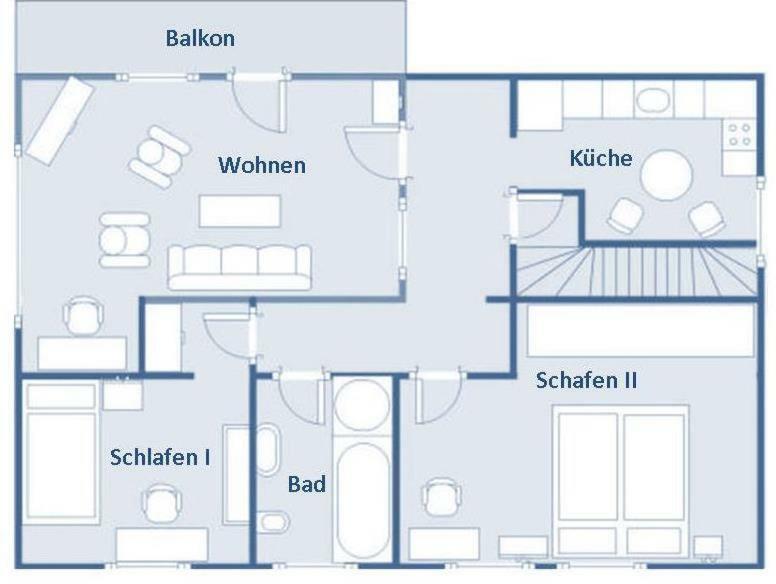 Bergblick Apartment Ludinghausen Exterior foto